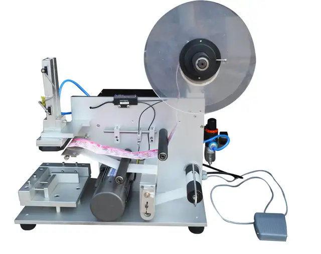 Semi-Automatic Flat Surface Labeling Machine181008