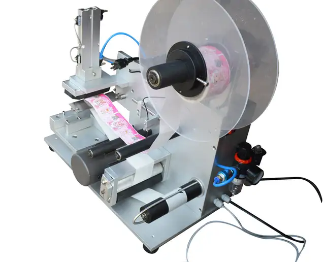 Semi-Automatic Flat Surface Labeling Machine181008 - Photo 5