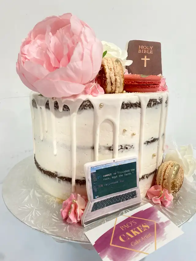 amazing cakes , retirement cake - Photo 2