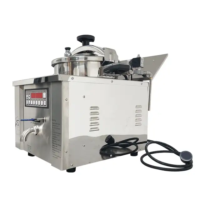 Numerical Control Desktop 304SS Pressure Fryer 16L 220V 022940 - Photo 4