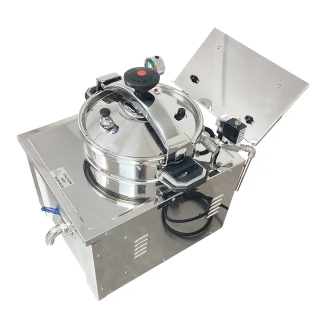 Numerical Control Desktop 304SS Pressure Fryer 16L 220V 022940 - Photo 6