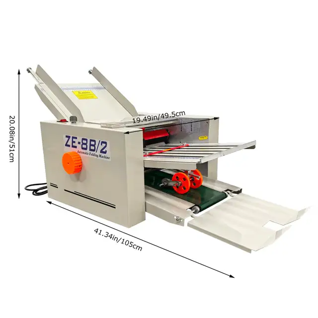 Automatic Paper Folding Machine 110V 122131 - Photo 9
