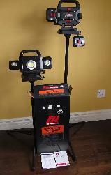 3000 lumens LED tripod worklights photography Motomaster
