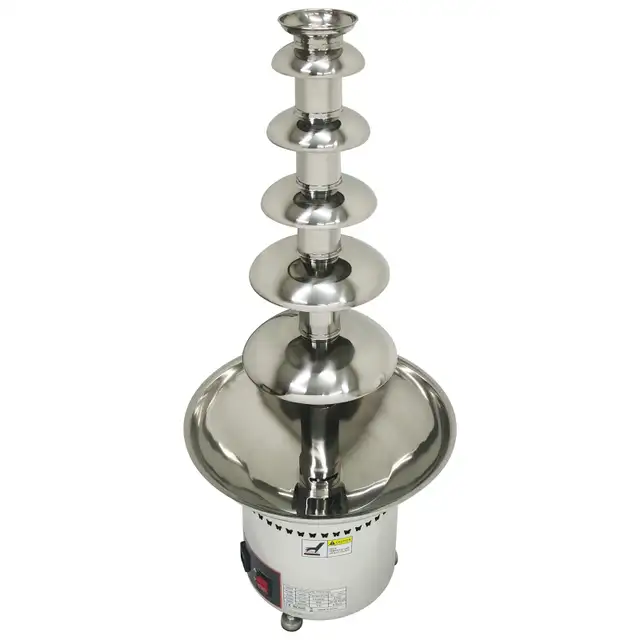 6-Tier Electric Chocolate Fountain Machine 110V activity 153967