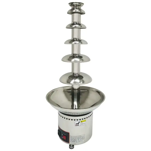 6-Tier Electric Chocolate Fountain Machine 110V activity 153967 - Photo 2
