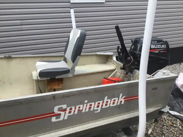 14ft aluminum boat with motor