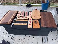 Hand made chess boards comes with all the components of chess