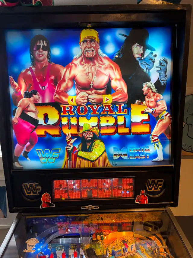 Data East Pinball Machine. Royal Rumble - Photo 7