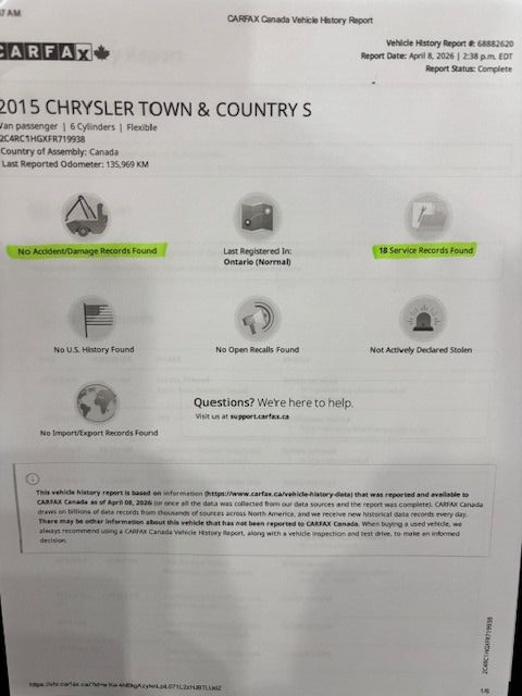 2015 CHRYSLER TOWN & COUNTRY S  FULLY LOADED  7 PASSENGERS - Photo 24