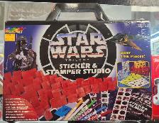 Star Wars Trilogy Sticker & Stamper Studio New Sealed in Case