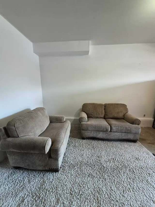 FREE DELIVERY Comfy Matching 2 Seater Loveseat & Single Sofa - Photo 3