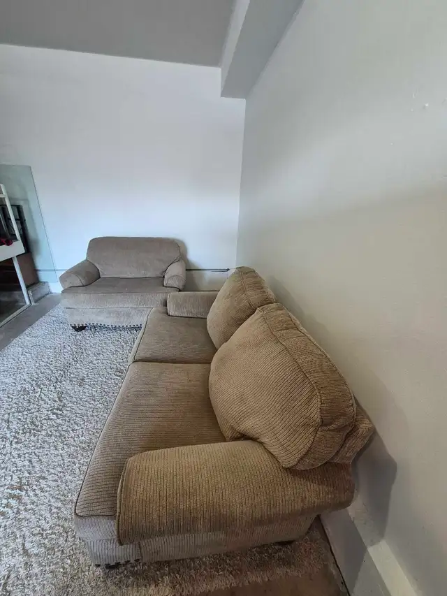 FREE DELIVERY Comfy Matching 2 Seater Loveseat & Single Sofa - Photo 6