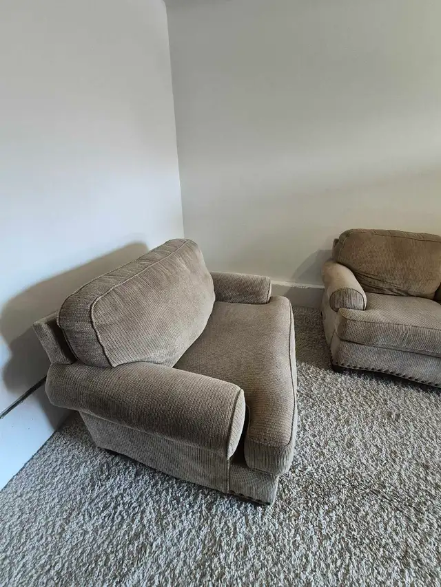 FREE DELIVERY Comfy Matching 2 Seater Loveseat & Single Sofa - Photo 7