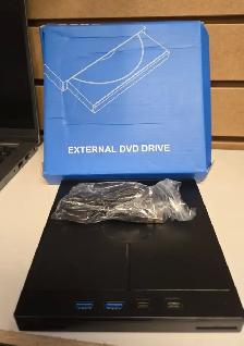 Lecteur DVD Externe USB – Plug & Play | Ultra pratique! Open Box