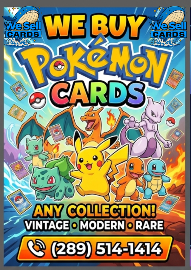 POKEMON COLLECTIONS WANTED - SEALED/SLABS/RAW - SAME DAY CASH