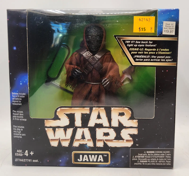 Star Wars Action Figures (4): Anakin, Qui-Gon, Jawa Brand New - Photo 4