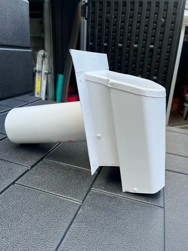 clapet extérieur 4 po blanc - Photo 2