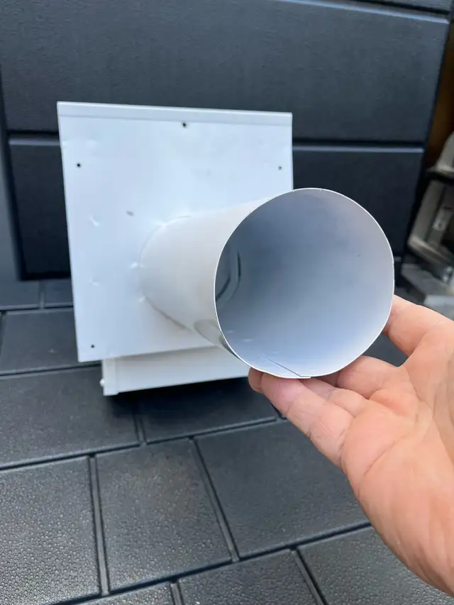 clapet extérieur 4 po blanc - Photo 3