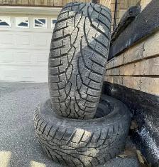 Tiger pow-winter tires with RIM- 225-55R-17