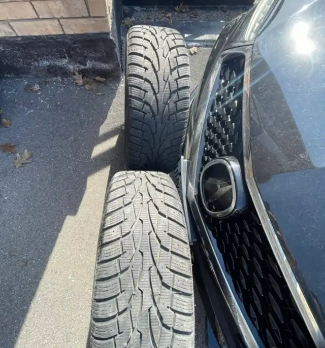 Tiger pow-winter tires with RIM- 225-55R-17 - Photo 5