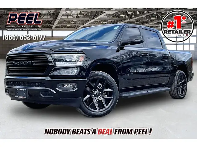 2023 Ram 1500 Sport GT Night | Panoroof | Harman/Kardon | 4X4
