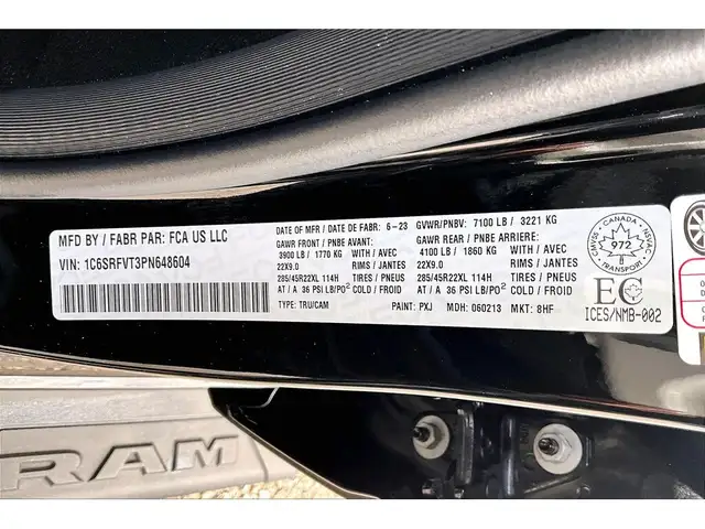 2023 Ram 1500 Sport GT Night | Panoroof | Harman/Kardon | 4X4 - Photo 34