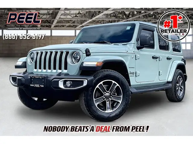 2023 Jeep Wrangler Sahara V6 |SkyTop |McKinley Leather |Tow Pkg