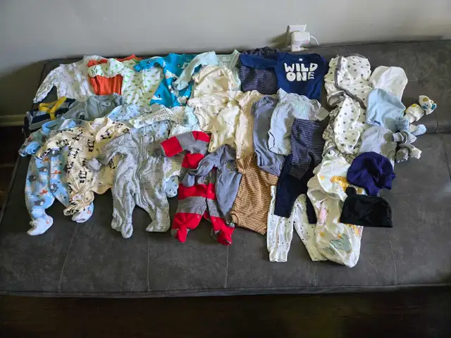 Newborn baby boy clothing