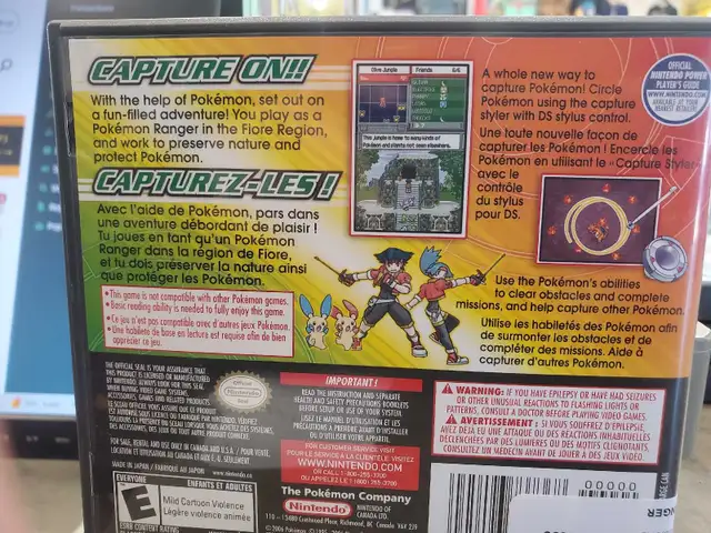 Pokémon Ranger Nintendo DS - Photo 2