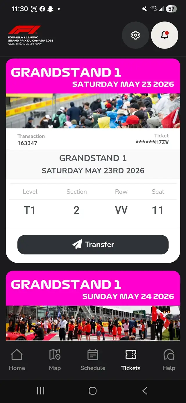 Grand prix du canada Samedi 2026