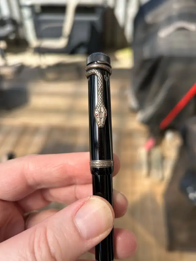 MUST SELL ASAP! MONTBLANC AGATHA CHRISTIE BALL POINT PEN - Photo 2