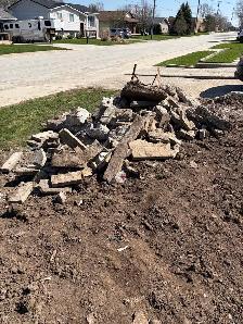 FREE Clean Fill - Concrete, Patio Stones, & Rubble
