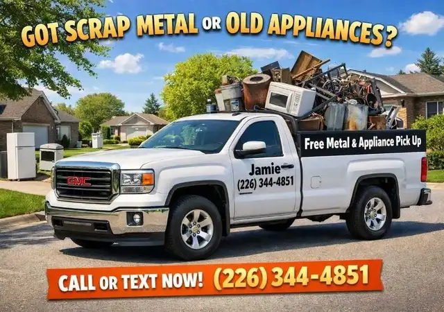 Free Scrap Metal & Appliance Pick Up