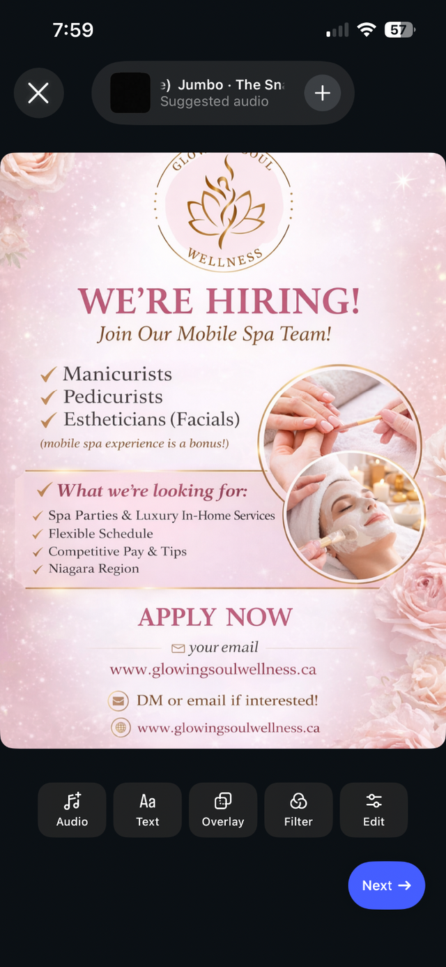 Join Our Mobile Spa Team – Hiring! Estheticians & Nail Techs