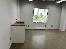 Loft industriel de 734 p.c. (avec cuisinette)dans Montréal-Nord!