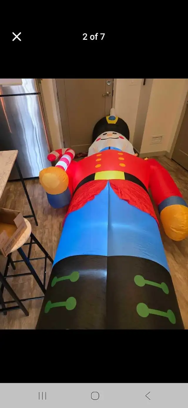 16ft Christmas Nutcracker blowup - Photo 2