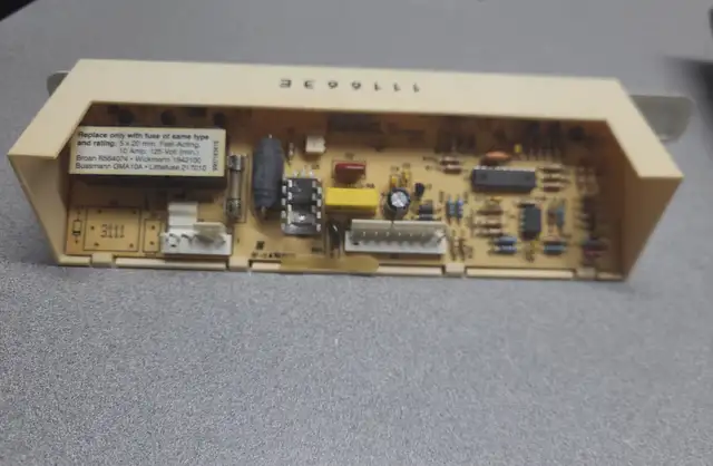 Broan Nutone Allure II Range Hood Switch Control Board SR111663 - Photo 4