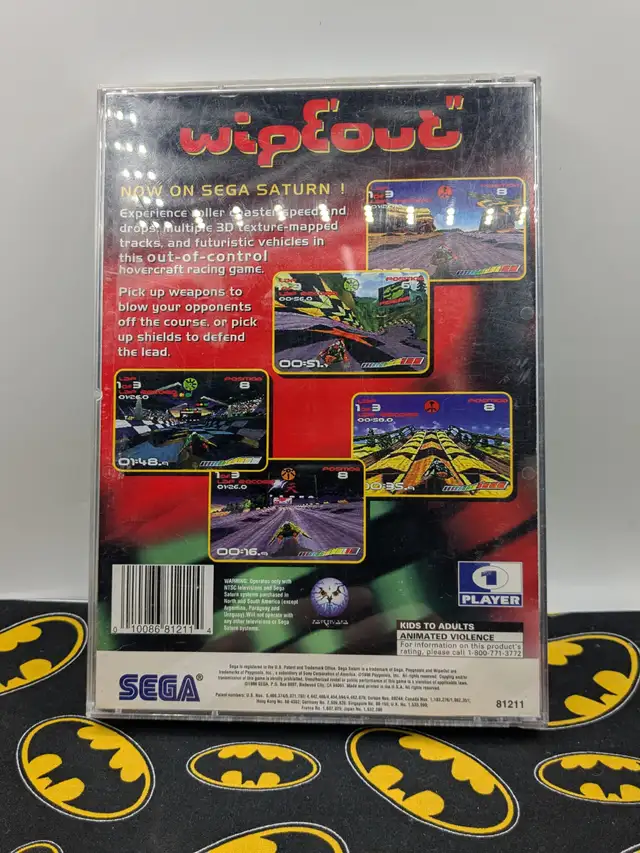 Wipeout Sega Saturn (#2919) - Photo 2