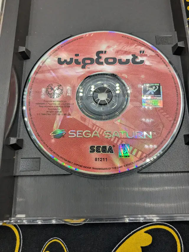 Wipeout Sega Saturn (#2919) - Photo 4