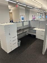 Cubicles/ Teknion Leverage 6x6x51' high stations $675/excel cond