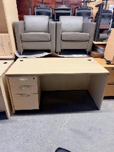 Desks/ 30 x 60 Global desks with Mobile drawers $199.99 each
