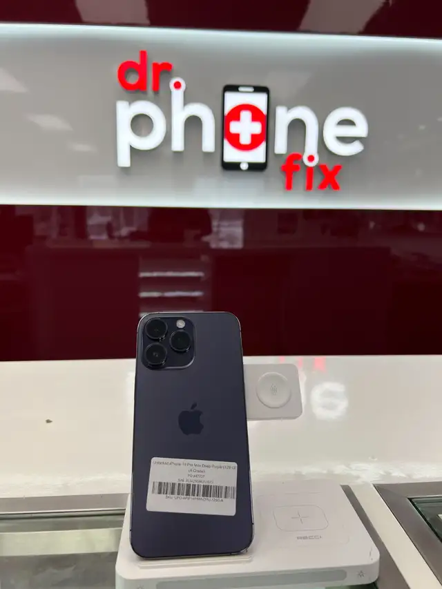 iPhone 14ProMax(128GB)–Unlocked-Pre‑Owned   1‑Year Warranty - Photo 3