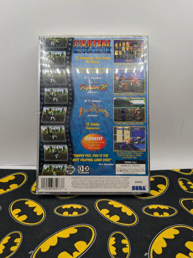 Fighters Megamix Sega Saturn (#2902) - Photo 2