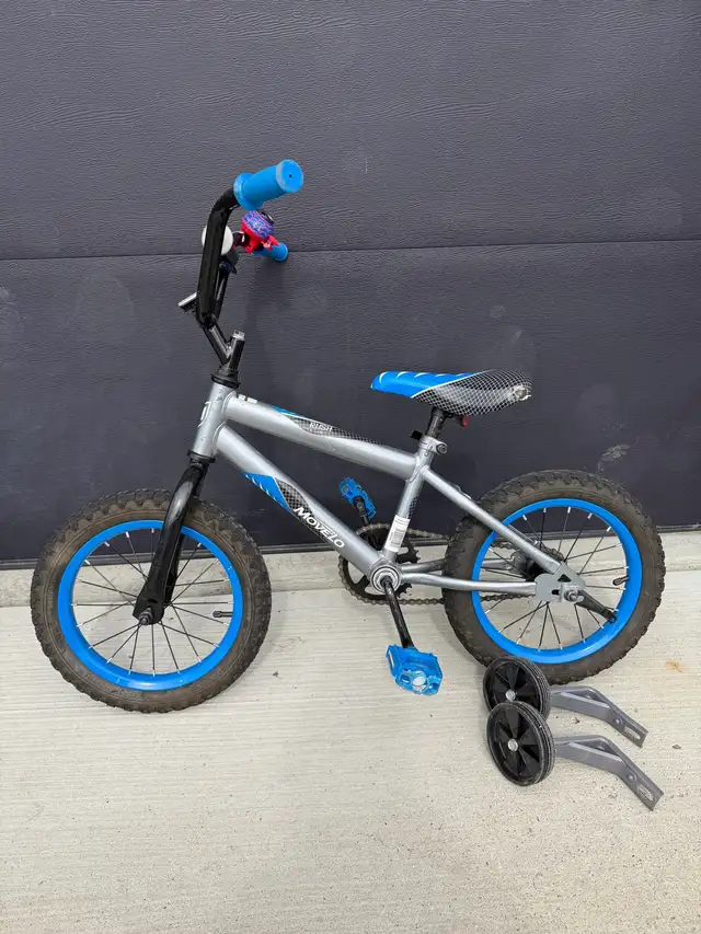 kids 14 inch bike with training wheels