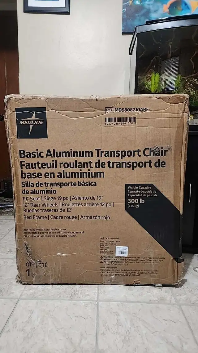 Medline Transport Chair - Photo 2