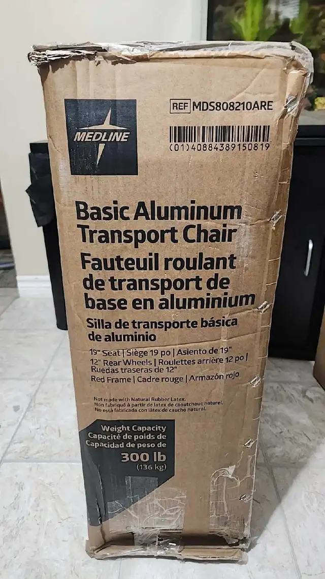 Medline Transport Chair - Photo 3