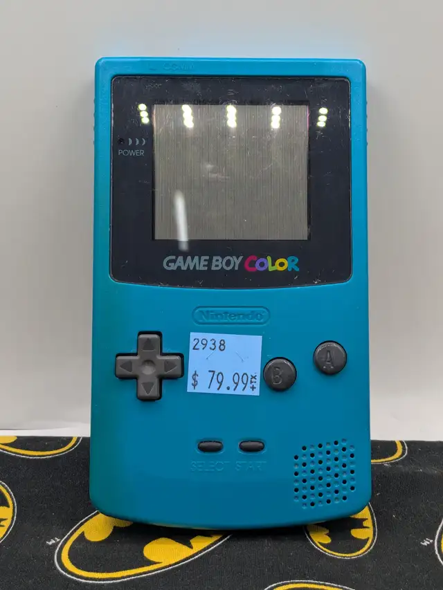 Nintendo Gameboy Color Teal No Sound (#2938)