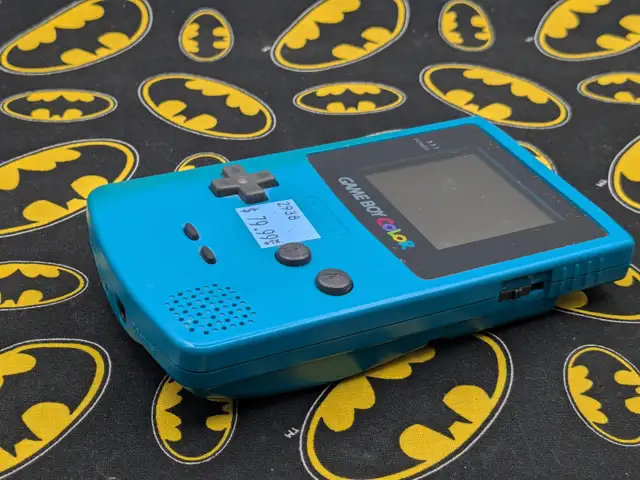 Nintendo Gameboy Color Teal No Sound (#2938) - Photo 4