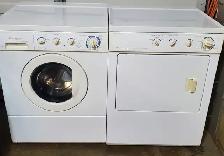 Frigidaire front loading stackable- working, clean