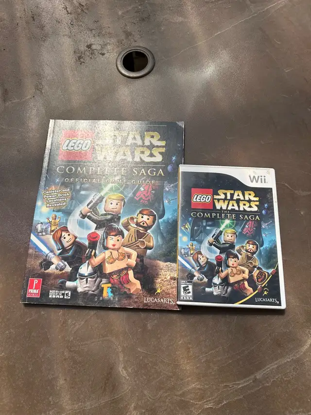 Lego Star Wars Complete Saga Game & Guide  for Nintendo Wi